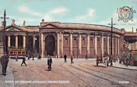 Dublin ~ Bank of Ireland-College Green-Buy Reis&#39; Post Cards Stand-City Arm-
s... - £5.82 GBP