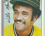 1982 Topps Willie Montanez Pittsburgh Pirates #458 Baseball Card - $1.97