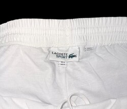 Lacoste Sport Windbreaker Track Pants White Green Blue Mens M NWOT image 4