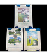 Vintage Lot 3 Pebble Beach National ProAm Golf Posters 94 03 04 Poppy Sp... - $103.47
