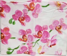 Kitchen Vinyl Tablecloth, 52&quot;x70&quot; Oblong (4-6 people) PINK FLOWERS, HS - £11.07 GBP