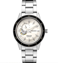 Seiko Presage 60&#39;s Style Stainless Steel 40.8 MM Automatic Watch SSA423J1 - £287.70 GBP