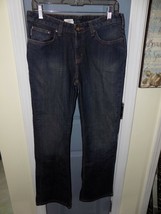 Carhartt Traditional Fit Stretch Boot Cut Denim Jeans Size 10X32 Women&#39;s EUC - £24.03 GBP