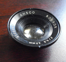 Vintage Ansco Rokkor f 2.8 45mm Camera Lens LOOK - £19.11 GBP