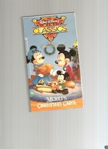 Walt Disney Mini Classics - Mickey&#39;s Christmas Carol (VHS, 1994) - £3.87 GBP