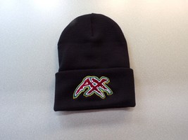 Vintage XFL Memphis Maniax Embroidered Cuffed Beanie Hat Cap Express New - £14.14 GBP