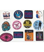 Local UNION UA IBEW LIUNA IUOE WOMEN TRADES Related Theme Rare Sticker Lot - $34.99