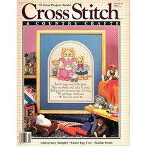 Cross Stitch and Country Crafts March/April 1989 Seaside Series 32 Projects - $7.57