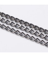 10 FT Gunmetal Chain BULK Chain for Jewelry Making Cross Chain Wholesale - $8.14 CAD