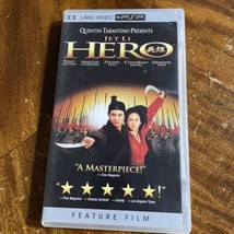 Hero Sony PSP UMD Video Jet Li Quentin Tarantino Feature Film - £1.26 GBP