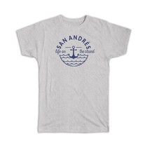 San Andrés Life on the Strand : Gift T-Shirt Beach Travel Souvenir Colombia - £14.37 GBP+