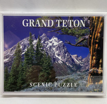 NEW Grand Teton Park Mountain Cathedral group Scenic Puzzle Larry Burton - £6.06 GBP