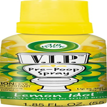 VIP Pre-Poop Spray, Lemon Idol,1.85 Fl Oz (Pack of 2) - £10.87 GBP