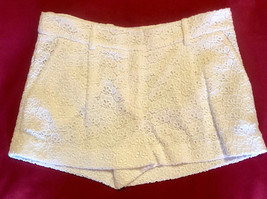 Diane von Furstenburg Intermix White Lucy Acorn Floral Dress Shorts sz 8 NWT - £38.77 GBP