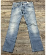 Diesel LHELA Slim Straight Stretch Jeans Wash Lightwash Denim Actual 32/... - £21.75 GBP