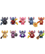 10Pcs Disney Lilo&amp;Stitch Minifigures Cyber Angel Evile Reuben Leroy Mini... - $35.52 CAD