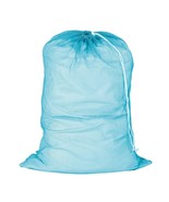 Honey-Can-Do LBG-02811 Mesh Laundry Bag with Drawstring, Ocean Blue, 25-... - $9.23 CAD