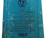 1969 Yacht Racing Rules Booklet-International Yacht Racing Union NAYRU - $6.88