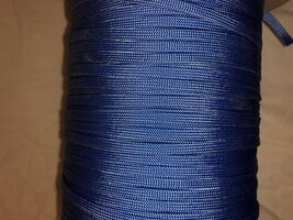 NEW Lite Blue 550 Paracord Flat Hollow Cord Coreless / Gutted in All Sizes  - €4,78 EUR+