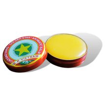 Cao Sao Vang 3 X New Golden Star Balm Vietnam 4g Each/12g Total (Natural) - £8.97 GBP