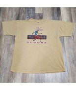 VTG 90s Sedona Shirt Desert Wear Arizona Brown Cactus Desert Graphic Tee... - €16,92 EUR