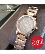 Burberry BU9235 Women's The City Watch Rose Gold 26mm - MSRP 795 USD - 2 years w - £242.37 GBP