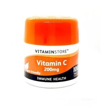 Chewable Vitamin C 200mg (100 Tablets)—emphasizing immunity, energy, and... - $277.43 MXN