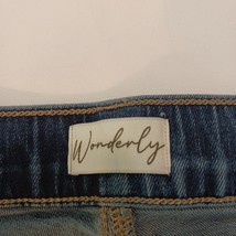 Wonderly Women’s 18 W High-Rise Pull-On Skinny Crop Jeans Jeggings Stretch Blue image 7