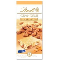 Lindt Grandeur White Chocolate Bar Almond 5.3-Ounce - $33.11