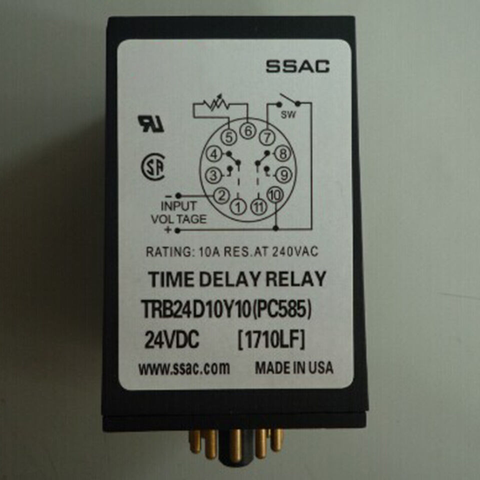For TRB24D10Y10 24VDC Time Delay Relay - $152.80