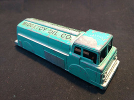 Old Vtg Collectible Diecast Midgetoy Oil Co. Tanker Truck Toy Made In USA - $39.95