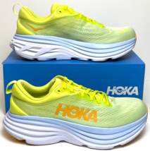 Hoka One One Men’s Bondi 8 Size 9.5 Running Shoes Butterfly/Evening Prim... - $74.20