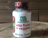 FeelGood Superfoods Vita Fruits and Veggies Supplement 60 Caps - Exp 10/25 - £11.37 GBP