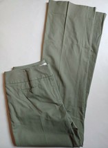 Talbots Collection Dress Pants Womens Size 6 Green Stretch Bootcut - £20.57 GBP