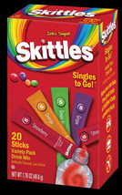 Skittles Variety Set Drink Mix Singles to Go 20-COUNT SAME-DAY SHIP - £5.46 GBP