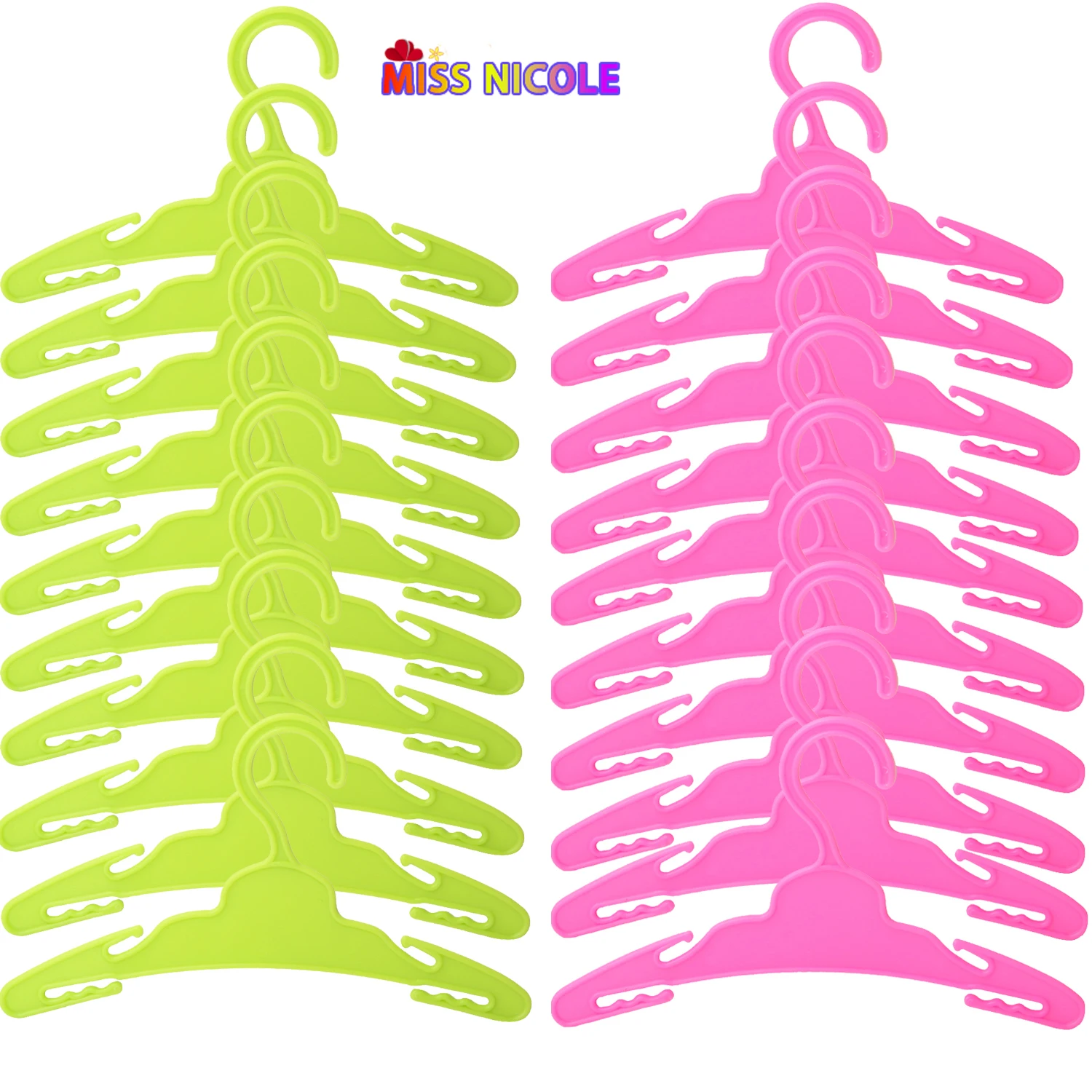 10pcs/lot American Doll Clothes Multicolor Hangers Socks For 43 - 45 Cm New Baby - £7.92 GBP+