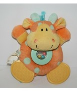 Play and Learn Baby Giraffe Rattle Teething 7&quot; Soft Toy Plush Stuffed Le... - $20.37 CAD
