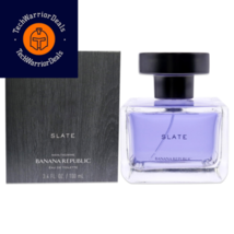 BANANA REPUBLIC Slate Men Eau De Toilette Spray, 3.4 Fl Oz (Pack of 1), multi  - £29.98 GBP