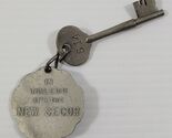 *B52) Vintage Secor Hotel Toledo Ohio Skeleton Room # 614 Key Metal Fob - $74.24