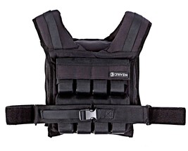 Driven | 35lb Black Weight Vest | Superior Quality Adjustable Removable ... - £117.98 GBP