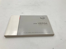 2009 Nissan Versa Owners Manual Handbook OEM I01B26009 - $17.99