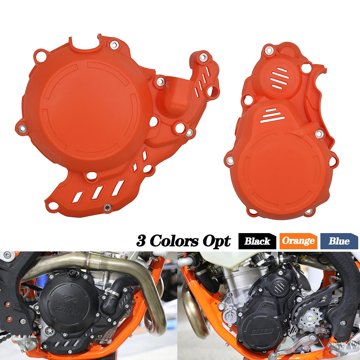 Motorcycle Ignition Clutch Cover Guard Protector For Ktm EXC-F XCF-W Freeride 4T - £25.77 GBP+