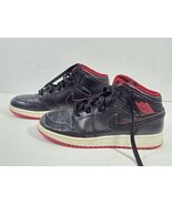 Nike Air Jordan Retro 1 Black Red White High Top Sneakers 554725-028 - S... - $728.58 MXN