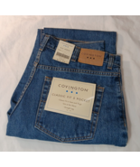 Covington Men&#39;s 36x30 Denim Blue Jeans Pant Classic Fit Straight Leg Sto... - £13.94 GBP