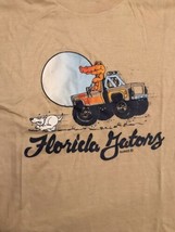 Vintage 70s/80s Florida Gators Light Tan T-Shirt by Sunee L (VERY RARE) - £70.75 GBP