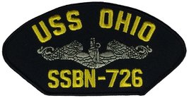 USS Ohio SSBN-726 Patch - Multi-Colored - Veteran Owned Business - £10.57 GBP