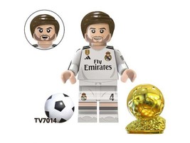 Sergio Ramos Soccer player World Cup Minifigure Custome - $6.87