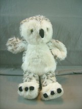 Build A Bear Hedwig Snowy Owl Spotted Snow 15&quot; Plush Soft Stuffed Animal... - £13.47 GBP