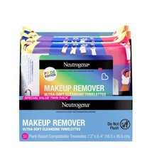 Care with Pride Neutrogena Makeup Remover Cleansing Towelettes, 25 Count, Twin - £11.34 GBP