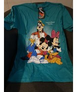 Vintage Daytona Beach Florida Disney Character Gang Tee New With Tags Rare - $49.49